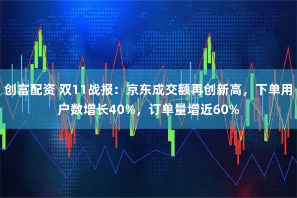 创富配资 双11战报：京东成交额再创新高，下单用户数增长40%，订单量增近60%