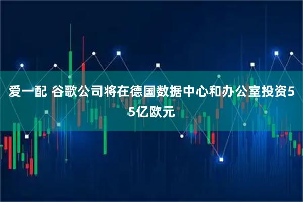 爱一配 谷歌公司将在德国数据中心和办公室投资55亿欧元